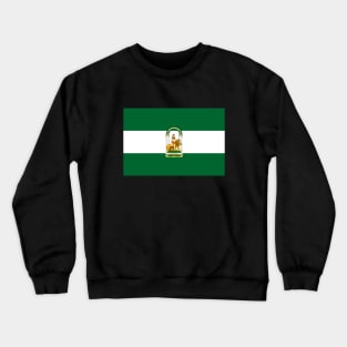 Flag of Andalusia, Spain Crewneck Sweatshirt